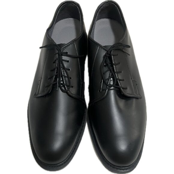 altama dress oxford brown leather shoes Altama Uniform Oxford 608004 Mens Brown Oxfords & Lace Ups Plain Toe S